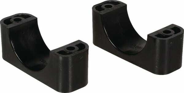 Pièces agricoles - Hydraulique - Demi-coq.noire lisse A6 50,8mm