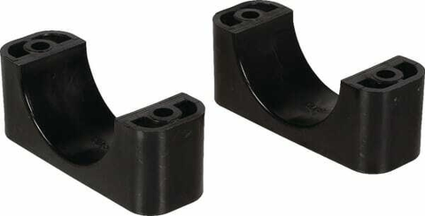 Pièces agricoles - Hydraulique - Demi-coq.noire lisse A6 50,8mm