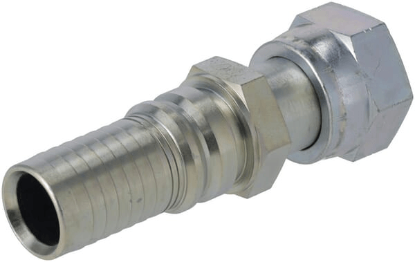 Pièces agricoles - Hydraulique - Raccord à sertir 4SH-DN25-1,3/16" ORFS