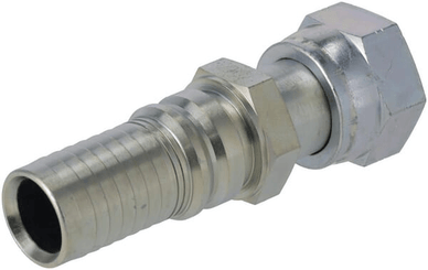Pièces agricoles - Hydraulique - Raccord à sertir 4SH-DN25-1,3/16" ORFS