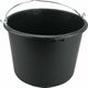 Seau 12 L noir