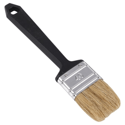 Chimie - Chimie divers - Brosse plate à usage unique, blanche pigmentée taille 40