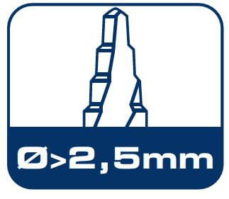 Outils - Outils divers - Foret 6,0 mm HSS-DIN 338-G TURBO STEP
