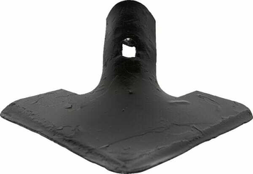 Pièces agricoles - Travail du sol - Soc triangulaire 210 Ep4