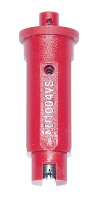 Pièces agricoles - Pièce Pulvérisateur - Buse à injection d'air AI 110° 04 rouge acier inoxydable TeeJet
