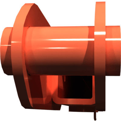 Pièces agricoles - Pièce divers - support de herse peint