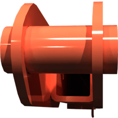 Pièces agricoles - Pièce divers - support de herse peint