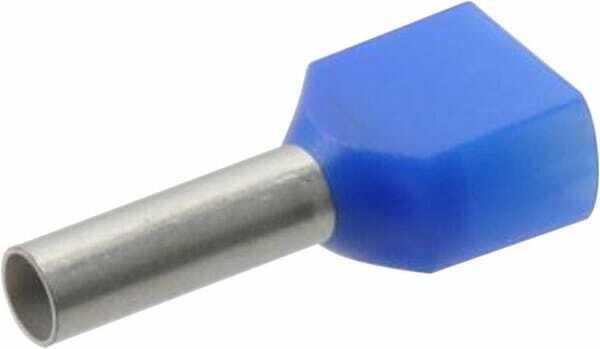 Pièces agricoles - Electricité - Cosse de câble, double, 2x2,5