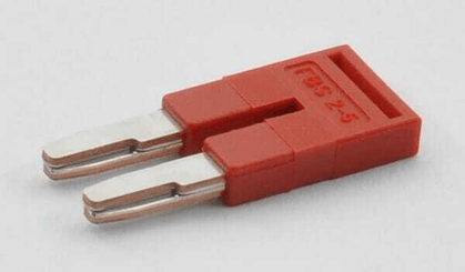 Pièces agricoles - Electricité - Conn transversal/pont,2-pôles