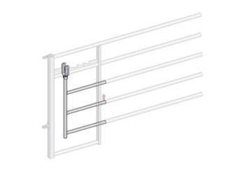 Materiels - Accessoires 5Kg-10Kg - COULISSE DE PASSAGE A VEAU EX5