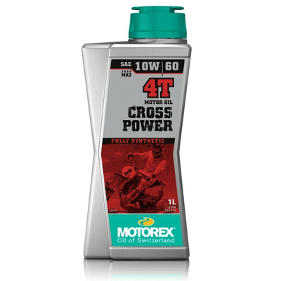 Pièces Quad & Motos - Lubrifiants et nettoyants - Huile moteur MOTOREX Cross Power 4T - 10W60 1L