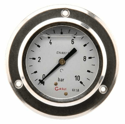 Pièces agricoles - Hydraulique - Manomètre Ø63 0-10bar ¼"