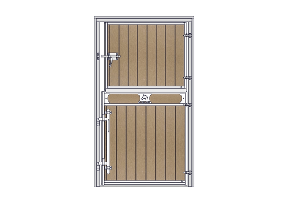 Materiels - Accessoires 100Kg-200Kg - PORTE CHEVAL 2 VOLETS RESINE