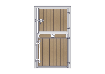 Materiels - Accessoires 100Kg-200Kg - PORTE CHEVAL 2 VOLETS RESINE