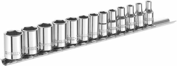 Outils - Outils divers - Compo. douilles 1/4" - 13 pcs
