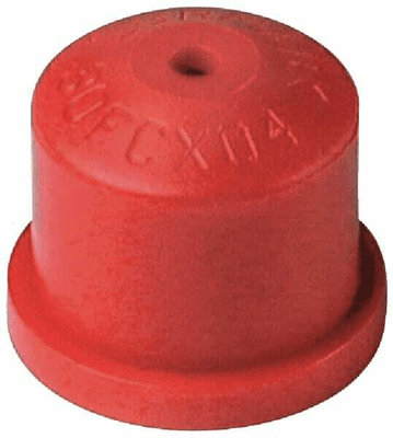 Pièces agricoles - Pièce Pulvérisateur - Buse à cône plein FCX 80° 4 rouge plastique Hypro