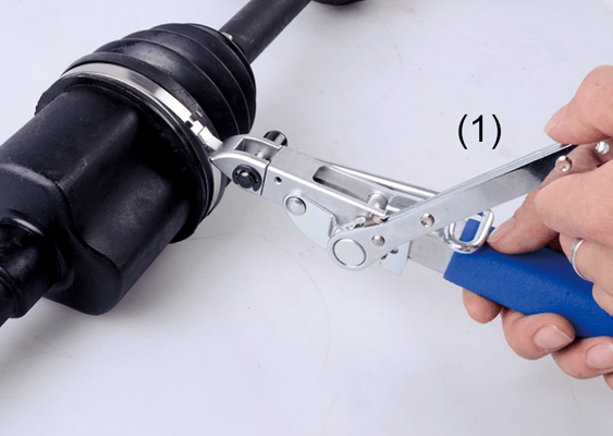 Outils - Outils divers - Pince pour colliers de soufflets de cardans en acier
