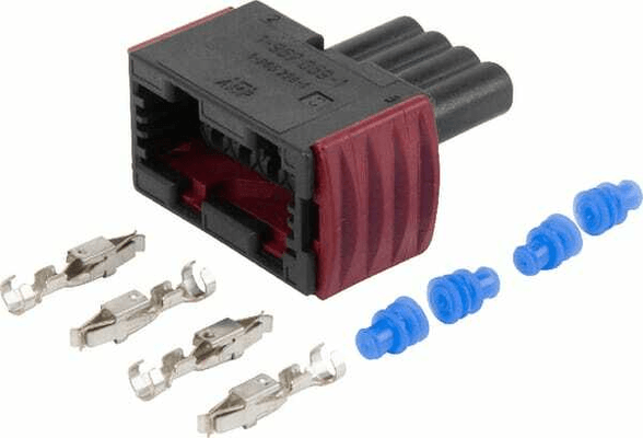 Pièces agricoles - Hydraulique - Kit de connexion AMP noir