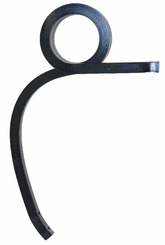 Pièces agricoles - Travail du sol - Dent carrée 40x40x680 G.