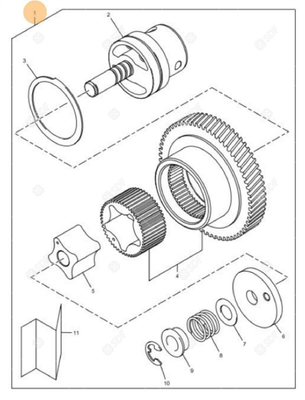 Pièces agricoles - Pieces moteur - pompa olio