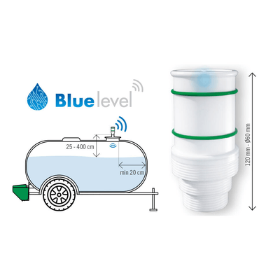 Materiels - Pièce matériel d'élevage - Blue Level LoRa - Capteur de niveau connecté
