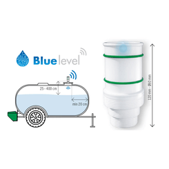 Materiels - Pièce matériel d'élevage - Blue Level LoRa - Capteur de niveau connecté