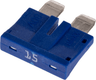 Fuse standard blade 80V 15A blue pack 10x Kramp