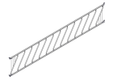 PACK DE 6 PANNEAUX OBLIQUE 12P./6M