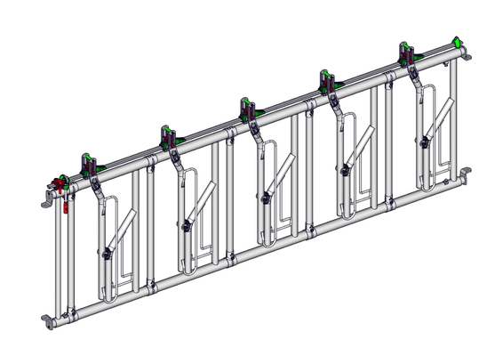 Materiels - Cornadis - PACK DE 6 PANNEAUX AXIAL II REG DE 5P./3.40M L.3.10M