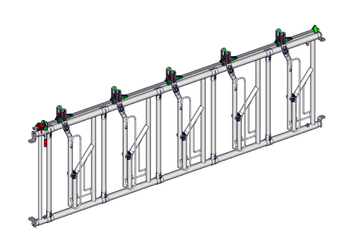 Materiels - Cornadis - PACK DE 6 PANNEAUX AXIAL II REG DE 5P./3.40M L.3.10M