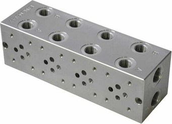 Pièces agricoles - Hydraulique - Base MRA3-4-G-Z NG6 ALU