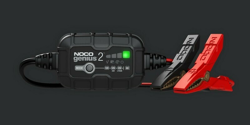 Pièces Quad & Motos - Electrique - Pack promotionnel NOCO Chargeurs de batteries Genius2 Pince avec oeillets intégrés 10+1 Gratuit