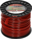 Fil de coupe Ø 4mm 122m carré rouge Kramp