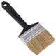 Brosse plate à usage unique, blanche pigmentée taille 80