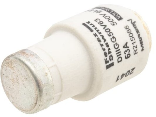 Pièces agricoles - Electricité - Fusible 500V 63A longueur 50mm