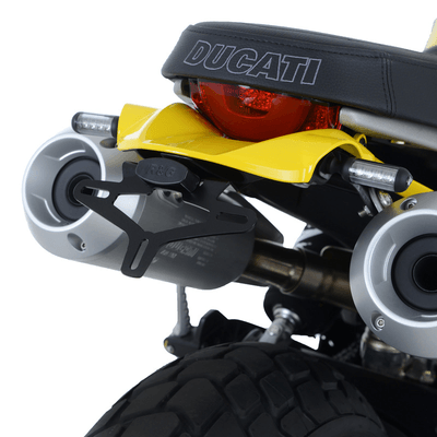Pièces Quad & Motos - Equipement véhicule - Support de plaque R&G RACING noir Ducati Scrambler 1100