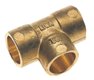 Raccord en T en laiton 15x15x15 mm