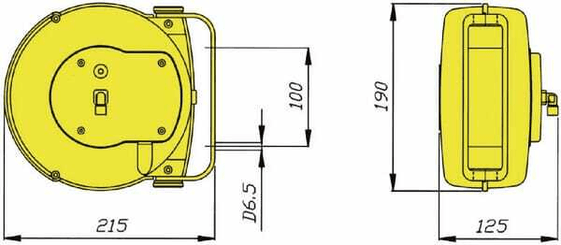Pièces agricoles - Outils atelier - Enrouleur - dévidoir de câble