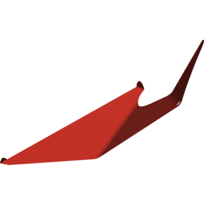 Pièces agricoles - Pièce divers - Couvercle arrière rouge