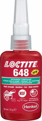 Chimie - Chimie divers - Colle pour roulement forte 648 - 50ml