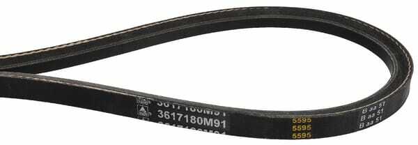 Pièces agricoles - Tracteur pièce origine - Jeu de 2 courroies trapézoïdale