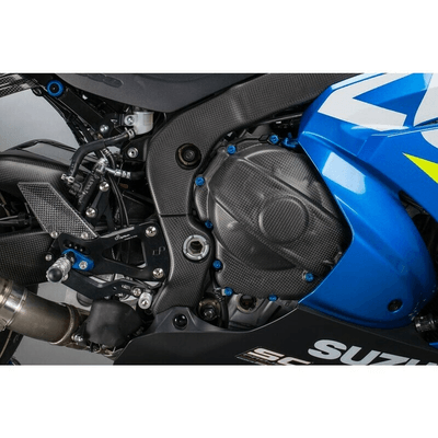Pièces Quad & Motos - Equipement véhicule - Couvre-carter embrayage LIGHTECH carbone mat