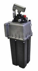 Pièces agricoles - Hydraulique - Pompe à main D.E.+réservoir 7ltr