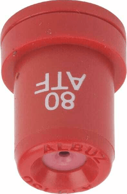 Pièces agricoles - Pièce Pulvérisateur - Buse à cône plein ATF 80° 4 rouge céramique Albuz