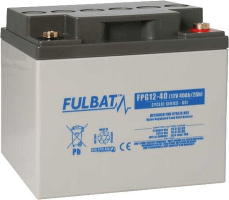 Pièces agricoles - Eclairage - Batterie GEL 12 V 40 Ah