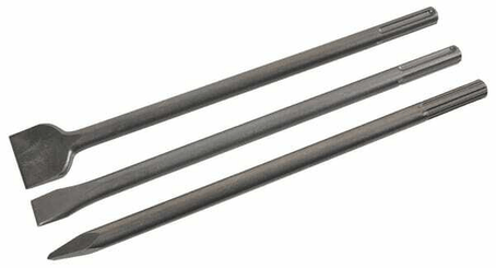 Outils - Outils divers - Jeu de burins SDS-Max 3 pcs 3 pièces SDS-Max