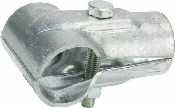 Pièces agricoles - Cloture,Jardin & Sylviculture - Collier serr. T 1½" x 1½" ouvert