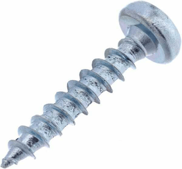 Pièces agricoles - Fasteners - Vis à bois, Ø 3x17 mm, PZ1, bac, acier