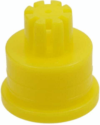 Pièces agricoles - Pièce Pulvérisateur - Dispositif avec orifice de dosage jaune ISO 02