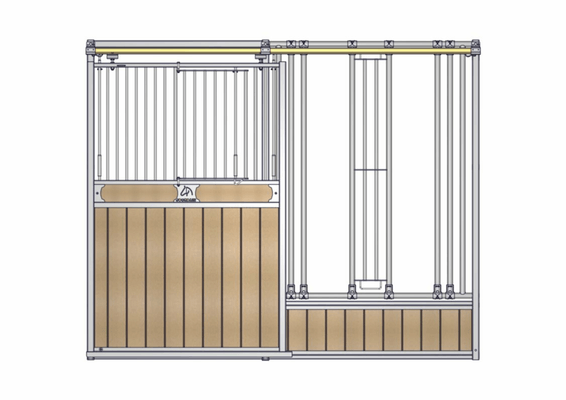 Accessoires et options matériel  - Matériel d'élevage - autre - FACADE LIBRE SERVICE PORTE COULISSANTE L.3M